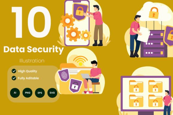 Data Security Illustration Pack Review