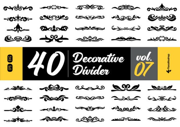 Elegant Flourish Border Divider Set Review