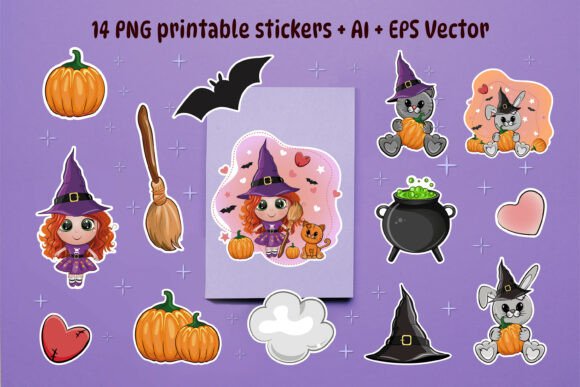 Halloween Stickers: Graphics & Illustrations for Local Brands