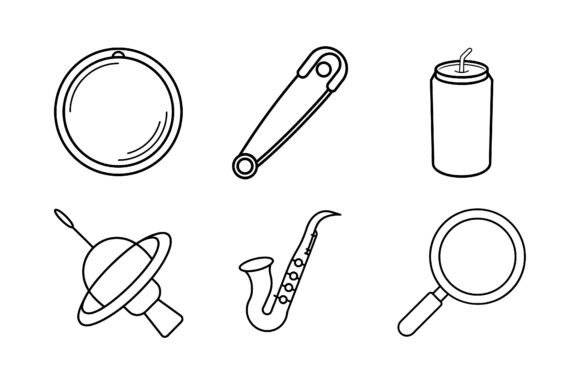 Mixed Minimalist Line Art Vect Graphics for Modern Illustrations