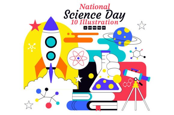Reviewing 10 National Science Day Illustration for Real Graphics