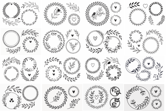 Wreath and Floral Elements SVG Bundle: A Designer's Review